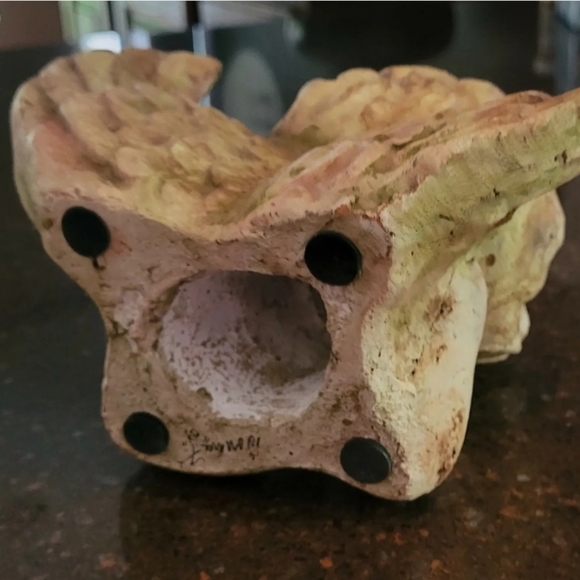 Hand Painted Angel Cherub Adorable USA - Picture 6 of 6